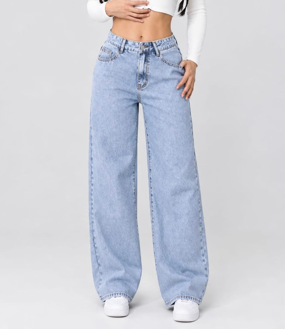 SKY FADE WIDE LEG